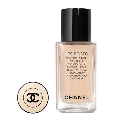 foundation chanel les beiges|LES BEIGES Healthy Glow Foundation Hydration and Longwear .